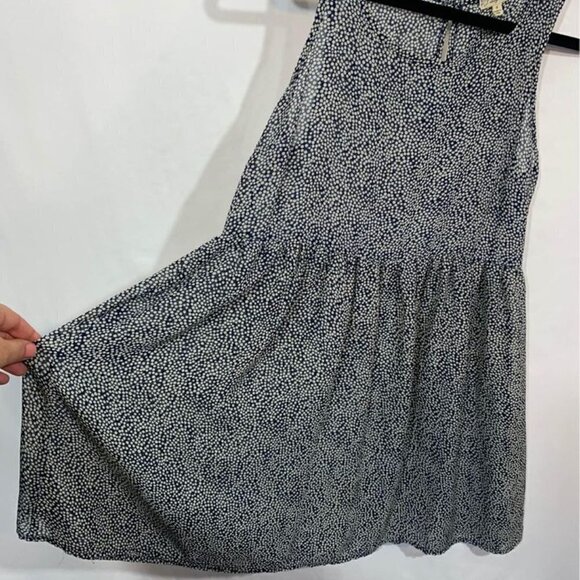 Woman’s babydoll sheer dress/tunic. Lily White brand size small. Navy/white. Exc - Picture 9 of 9